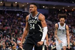 雄鹿逆转猛龙夺胜，字母哥砍下40+20