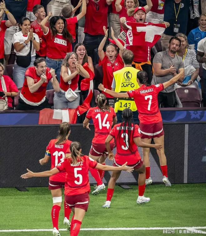 瑞典女足队强势压倒，晋级四强